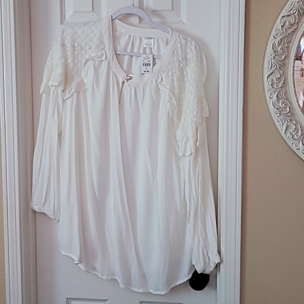 White Womens Blouse